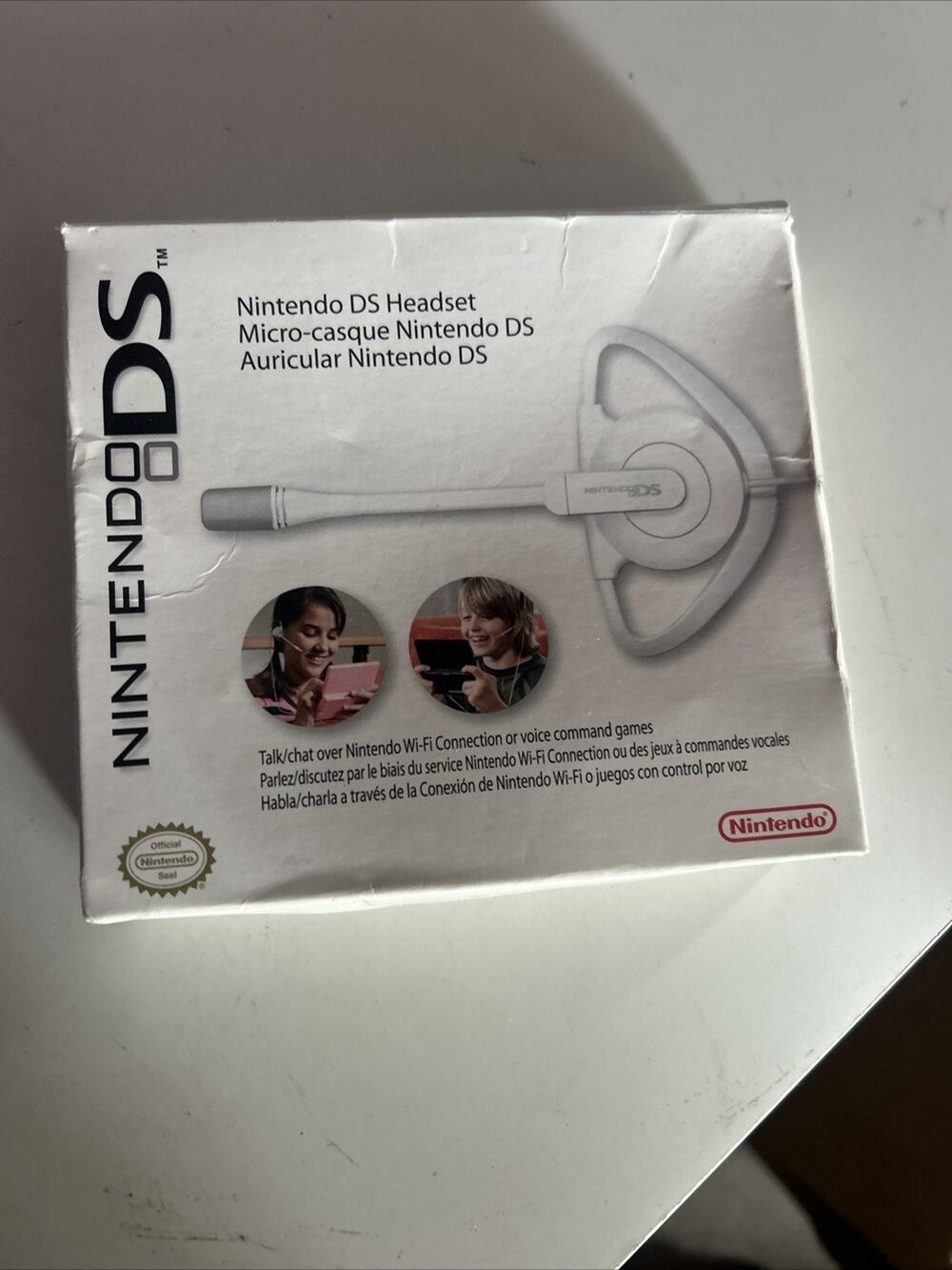 Nintendo Official White Ear-Hook Headsets